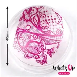 Magnified Clear Stamper & Scraper, Whats up Nails